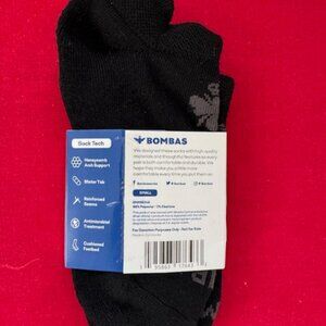 Bombas cushioned black  ankle socks size S new without tag very comfortable